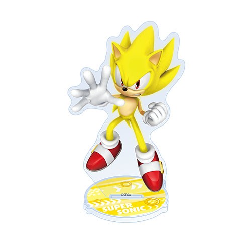 『ソニック・ザ・ヘッジホッグ』アクリルスタンド＜スーパーソニック＞※2025年11月中旬以降出荷分 ＜スーパーソニック＞