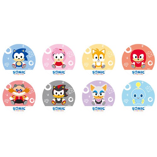 『ソニック・ザ・ヘッジホッグ』缶バッジコレクション ＜丸形＞B（全8種）【BOX】※2025年11月中旬以降出荷分 缶バッジコレクション ＜丸形＞B（全8種）【BOX】