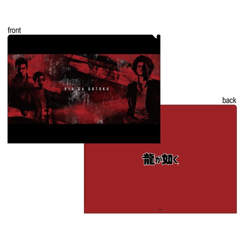 『龍が如く』ビジュアルクリアファイル C※2025年11月中旬以降出荷分 ビジュアルクリアファイル C