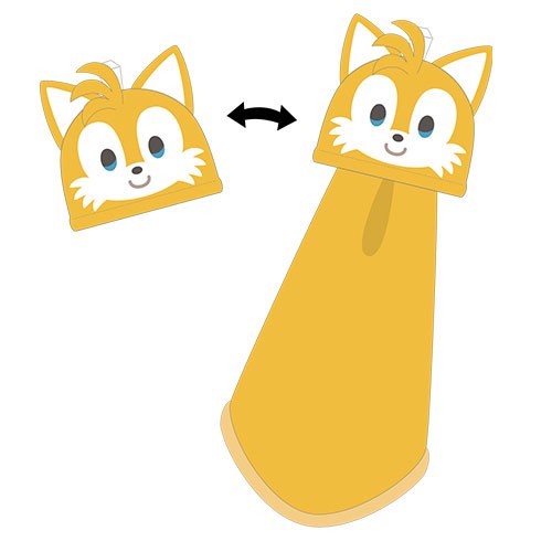 『ソニック・ザ・ヘッジホッグ』SONIC Home Series タオルマスコット ＜テイルス＞※2025年11月中旬以降出荷分 ＜テイルス＞