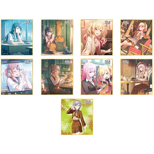 『プロジェクトセカイ カラフルステージ！ feat. 初音ミク』ミニ色紙コレクション 第52弾A【BOX】Happy Enjoy Music！（全9種） 第52弾A【BOX】