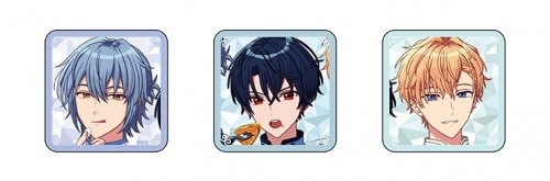 『魔法使いの約束』スクエア缶バッジセット -B's-LOG COVER COLLECTION-シノ・ヒースクリフ・ネロ シノ・ヒースクリフ・ネロ