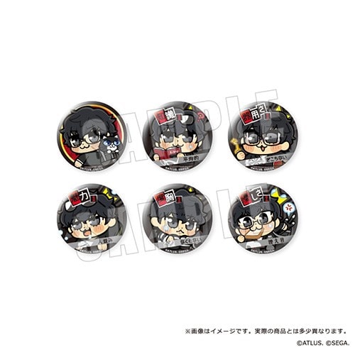 ペルソナ5 ザ・ロイヤル 主人公×ぶくぶ カンバッジ Vol.1【単品】 カンバッジ Vol.１【単品】