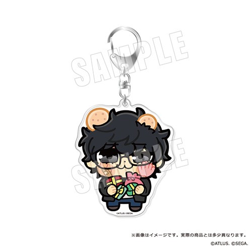 ペルソナ5 ザ・ロイヤル 主人公×ぶくぶ おおきめアクリルキーホルダー 12.魅力 ランク5 おおきめアクリルキーホルダー 12.魅力 ランク５
