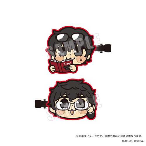 ペルソナ5 ザ・ロイヤル 主人公×ぶくぶ 前髪クリップセット 02.知識 前髪クリップセット 02.知識