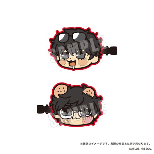 ペルソナ5 ザ・ロイヤル 主人公×ぶくぶ 前髪クリップセット 06.魅力 前髪クリップセット 06.魅力