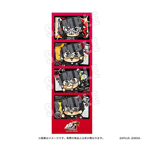 ペルソナ5 ザ・ロイヤル 主人公×ぶくぶ ４カットステッカー B ４カットステッカー B