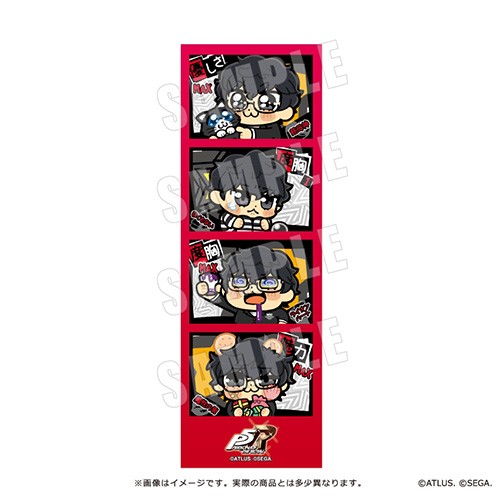 ペルソナ5 ザ・ロイヤル 主人公×ぶくぶ ４カットステッカー C ４カットステッカー C