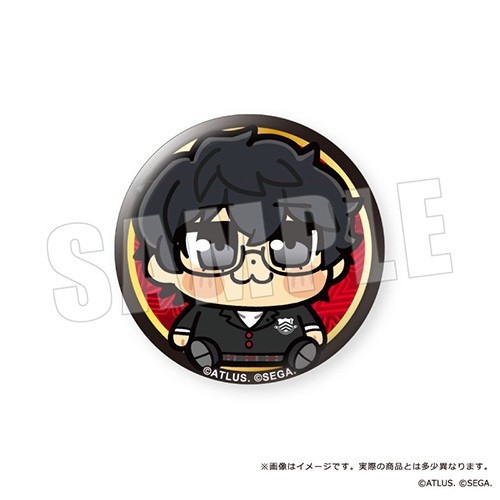 ペルソナ5 ザ・ロイヤル 主人公×ぶくぶ カンバッジ ひとやすみ カンバッジ ひとやすみ