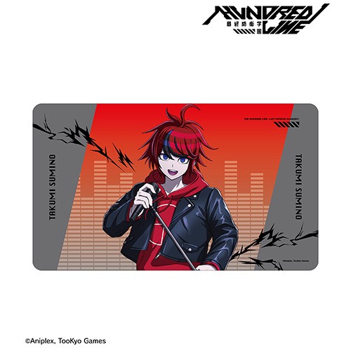 HUNDRED LINE -最終防衛学園- 描き下ろし 澄野拓海 ロックバンドver.マルチデスクマット マルチデスクマット 澄野拓海 ロックバンドver.