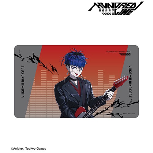 HUNDRED LINE -最終防衛学園- 描き下ろし 面影歪 ロックバンドver.マルチデスクマット マルチデスクマット 面影歪 ロックバンドver.