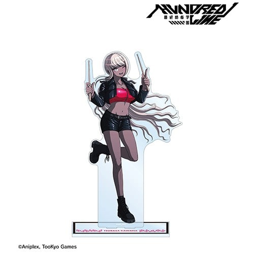 HUNDRED LINE -最終防衛学園- 描き下ろし 川奈つばさ ロックバンドver.特大アクリルスタンド 特大アクリルスタンド 川奈つばさ ロックバンドver.