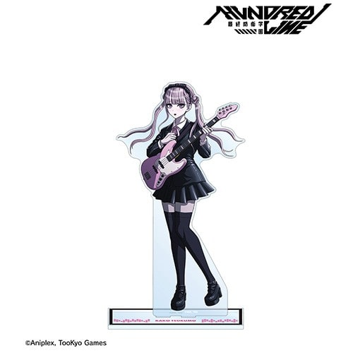 HUNDRED LINE -最終防衛学園- 描き下ろし 九十九過子 ロックバンドver.特大アクリルスタンド 特大アクリルスタンド 九十九過子 ロックバンドver.