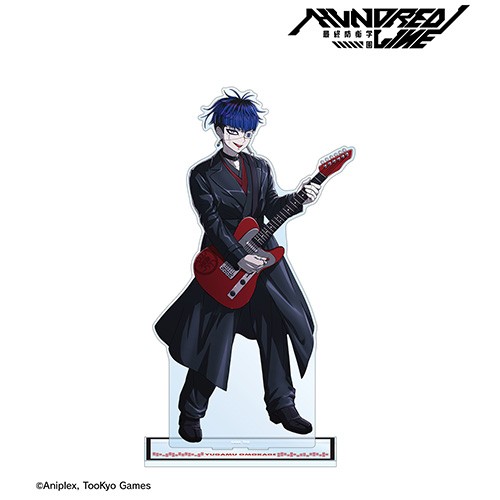 HUNDRED LINE -最終防衛学園- 描き下ろし 面影歪 ロックバンドver.特大アクリルスタンド 特大アクリルスタンド 面影歪 ロックバンドver.