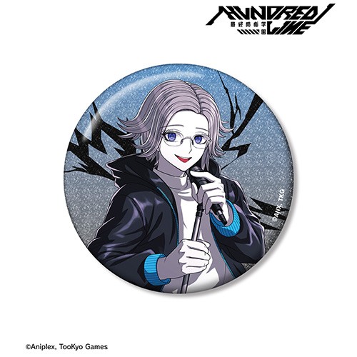 HUNDRED LINE -最終防衛学園- 描き下ろし 蒼月衛人 ロックバンドver.75mmグリッター缶バッジ 75mmグリッター缶バッジ 蒼月衛人 ロックバンドver.