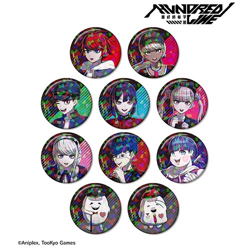 HUNDRED LINE -最終防衛学園- トレーディングホログラム缶バッジver.A（BOX） トレーディングホログラム缶バッジ ver.A（BOX）