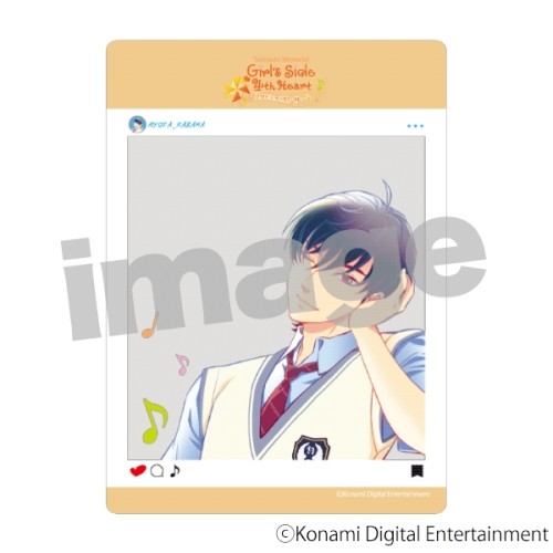 【ときめきメモリアル Girl's Side 4th Heart 2周年記念コンサート】ときめきフレームのクリアカード　風真玲太※2025年11月中旬以降出荷分 風真玲太