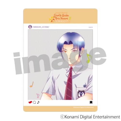 【ときめきメモリアル Girl's Side 4th Heart 2周年記念コンサート】ときめきフレームのクリアカード　柊 夜ノ介※2025年11月中旬以降出荷分 柊 夜ノ介