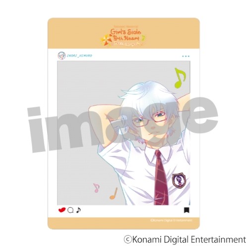 【ときめきメモリアル Girl's Side 4th Heart 2周年記念コンサート】ときめきフレームのクリアカード　氷室一紀※2025年11月中旬以降出荷分 氷室一紀