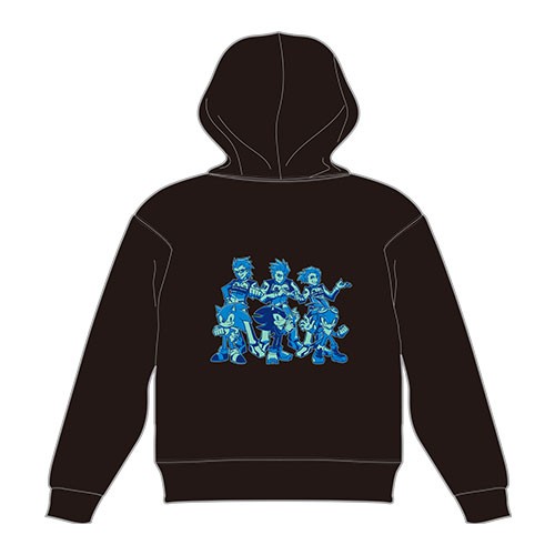 『ソニックレーシング クロスワールド』2BRO.×SONIC フロントジップパーカー Lサイズ※2025年11月中旬以降出荷分 Lサイズ