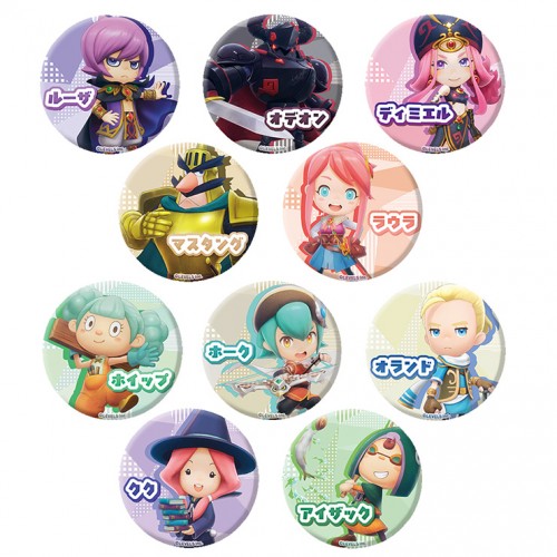 『ファンタジーライフi グルグルの竜と時をぬすむ少女』 仲間キャラクタートレーディング缶バッジVol.2 単品 単品