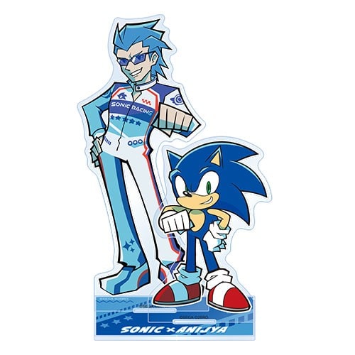 『ソニックレーシング クロスワールド』2BRO.×SONIC アクリルスタンド1 ソニック×兄者※2025年11月中旬以降出荷分 ソニック×兄者