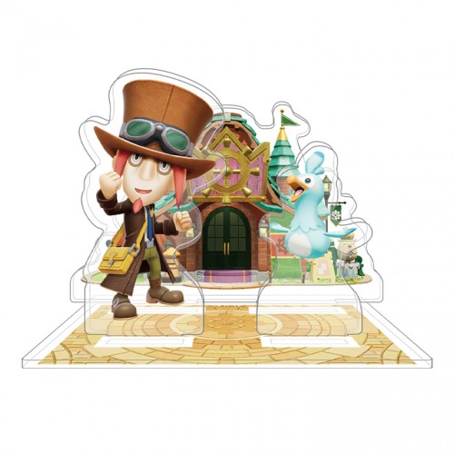 『ファンタジーライフi グルグルの竜と時をぬすむ少女』 オリジナルアクリルジオラマギルドハウス (エドワード＆トリップ) ギルドハウス (エドワード＆トリップ)