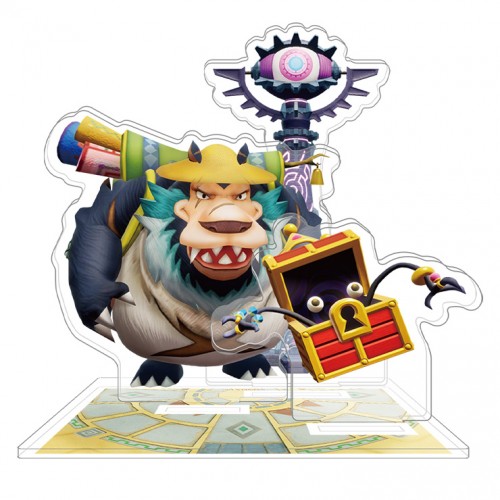 『ファンタジーライフi グルグルの竜と時をぬすむ少女』 オリジナルアクリルジオラマバカデッカーナ大陸 (ドンさん＆ミミック) バカデッカーナ大陸 (ドンさん＆ミミック)