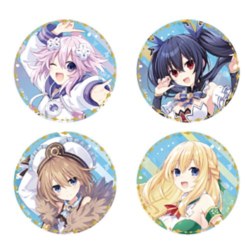 ネプテューヌシリーズ15周年記念グッズ　描き下ろしつながる缶バッジ（単品） 描き下ろしつながる缶バッジ（単品）