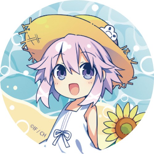 ネプテューヌシリーズ15周年記念グッズ　海ねぷ缶バッジ 海ねぷ缶バッジ