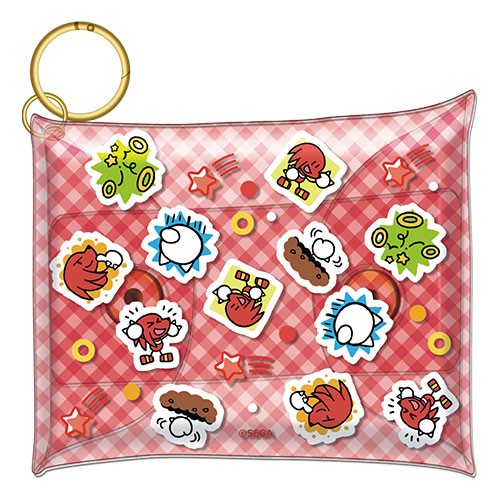 『ソニックレーシング クロスワールド』クリアマルチケース　ナックルズ※2025年11月中旬以降出荷分 クリアマルチケース　ナックルズ