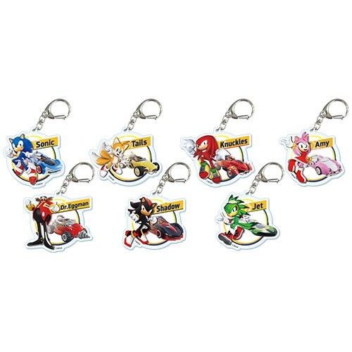 『ソニックレーシング クロスワールド』トレーディングアクリルキーホルダー(BOX)※2025年11月中旬以降出荷分 トレーディングアクリルキーホルダー(BOX)