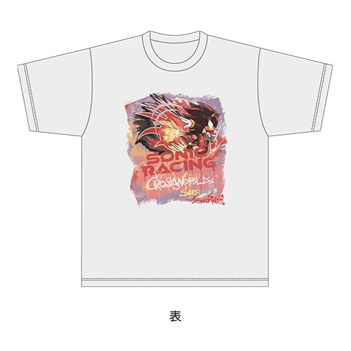 『ソニックレーシング クロスワールド』ストリートアート風Tシャツ シャドウ Lサイズ※2025年11月中旬以降出荷分 ストリートアート風Tシャツ シャドウ Lサイズ