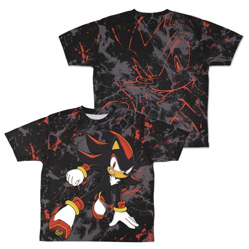 『ソニック・ザ・ヘッジホッグ』究極生命体 シャドウ 両面フルグラフィックTシャツ/-M 両面フルグラフィックTシャツ/-M