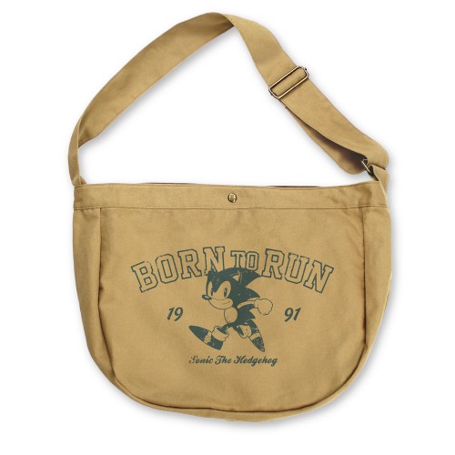 『ソニック・ザ・ヘッジホッグ』クラシックソニック ニュースペーパーバッグ/SAND KHAKI