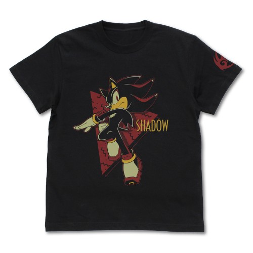 『ソニック・ザ・ヘッジホッグ』シャドウ レトロポップ Tシャツ/BLACK-S シャドウ レトロポップ Tシャツ/BLACK-S
