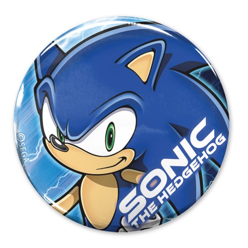 『ソニック・ザ・ヘッジホッグ』音速のハリネズミ ソニック 65mm缶バッジ 音速のハリネズミ ソニック 65mm缶バッジ