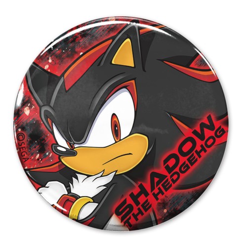 『ソニック・ザ・ヘッジホッグ』究極生命体 シャドウ 65mm缶バッジ 究極生命体 シャドウ 65mm缶バッジ