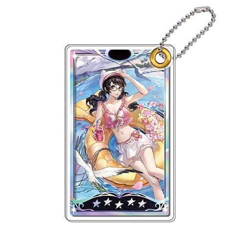 ペルソナ5: The Phantom X アクリルスライドキーホルダー 朋子・ピーチサマー 朋子・ピーチサマー