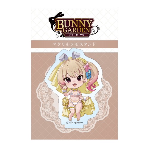 『バニーガーデン』アクリルメモスタンド(凜/バニーウエディング水着) 凜/バニーウエディング水着
