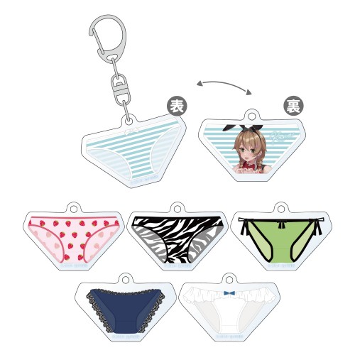 『バニーガーデン』トレーディングアクリルパンツキーホルダー【BOX】 アクリルパンツキーホルダー【BOX】