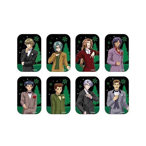 ときめきメモリアル Girl's Side 1st Loveスクエアホログラムカンバッジ(ランダム)　クリスマス 1st Love