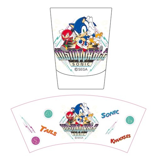 『ソニック・ザ・ヘッジホッグ』レトロアーケードソニック ショットグラス