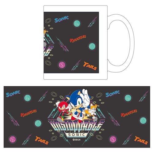 『ソニック・ザ・ヘッジホッグ』レトロアーケードソニック マグカップ