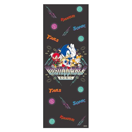 『ソニック・ザ・ヘッジホッグ』レトロアーケードソニック 手ぬぐい