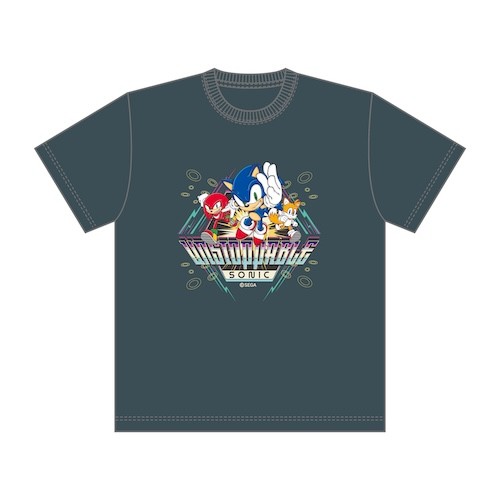 『ソニック・ザ・ヘッジホッグ』レトロアーケードソニック TシャツL レトロアーケードソニック TシャツL