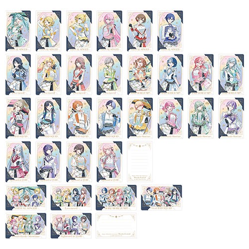 『プロジェクトセカイ 5th Anniversary 感謝祭』グリーティングカードコレクション【BOX】（全32種＋箔押しレア26種） 【BOX】