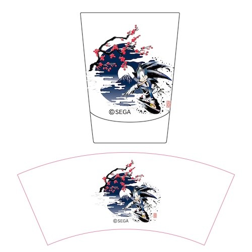 『ソニック・ザ・ヘッジホッグ』梅富士ソニック ショットグラス