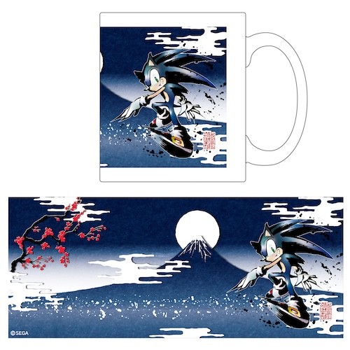 『ソニック・ザ・ヘッジホッグ』梅富士ソニック マグカップ