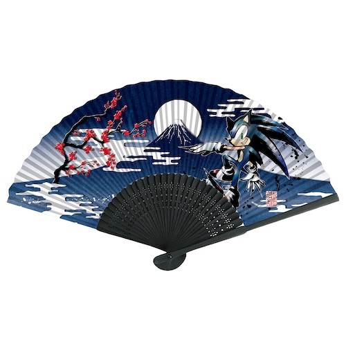 『ソニック・ザ・ヘッジホッグ』梅富士ソニック 扇子